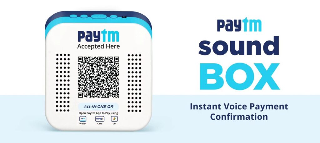 Paytm soundbox