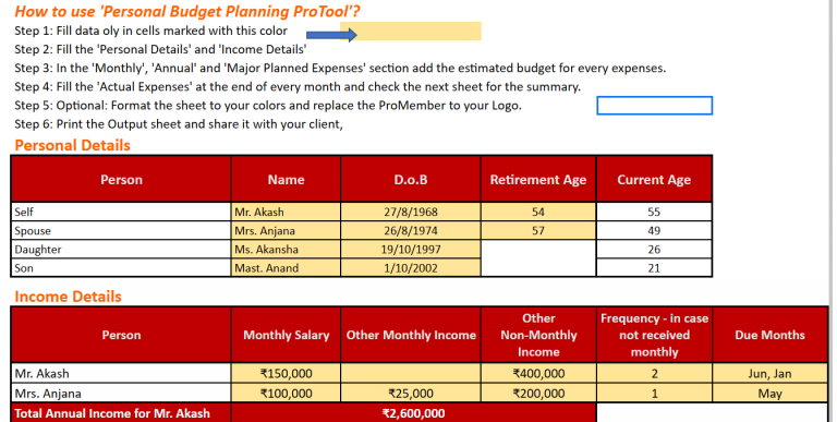 Financial Freedom Made Easy: Monthly Budget Planner Excel